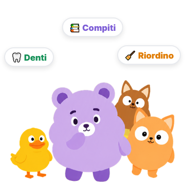 Una routine diversa per ogni figlio