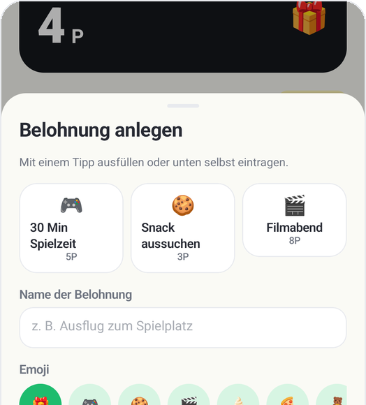 Belohnungsshop