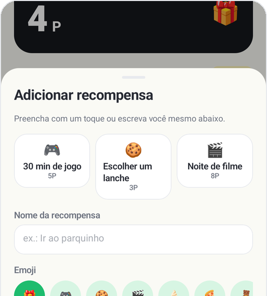 Loja de recompensas
